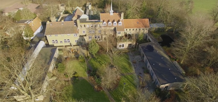 Monestarium Sint Lioba in 4K gefilmd met DJI Phantom 3